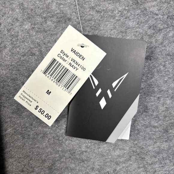 Vaiden T Shirt Mens Medium Blue Navy Gym Training Performance Athleisure - Picture 3 of 11